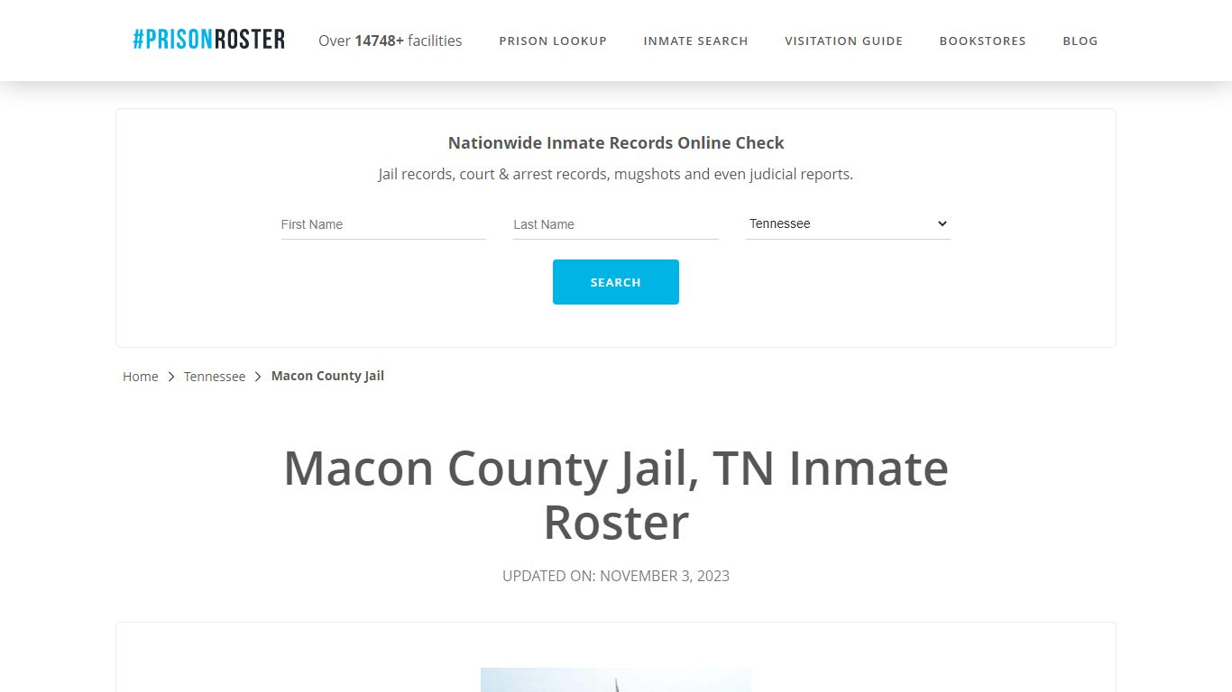 Macon County Jail, TN Inmate Roster - Prisonroster